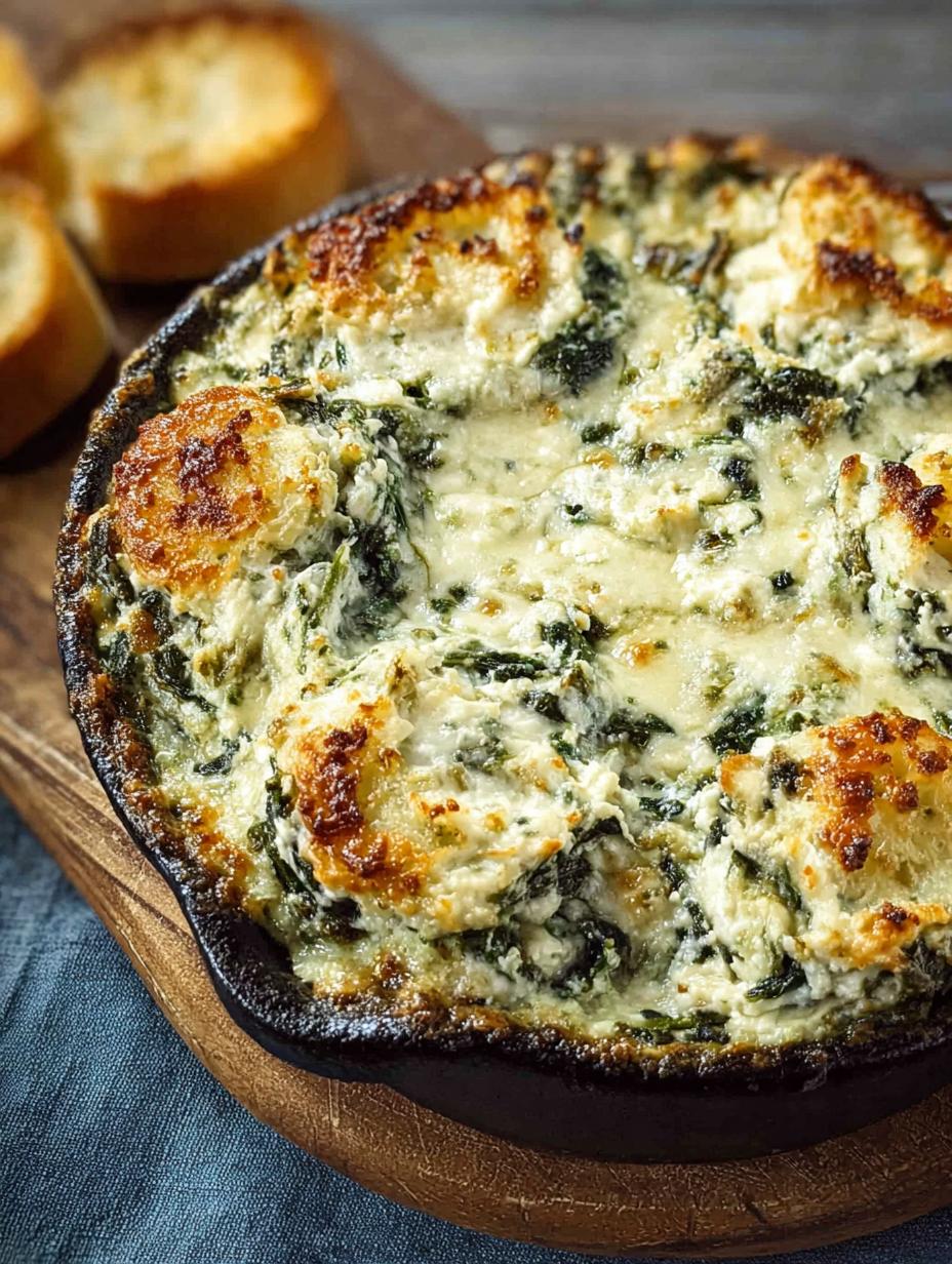 Spinach Artichoke Dip: 5 Irresistible Creamy Secrets - Spinach Artichoke Dip - additional detail