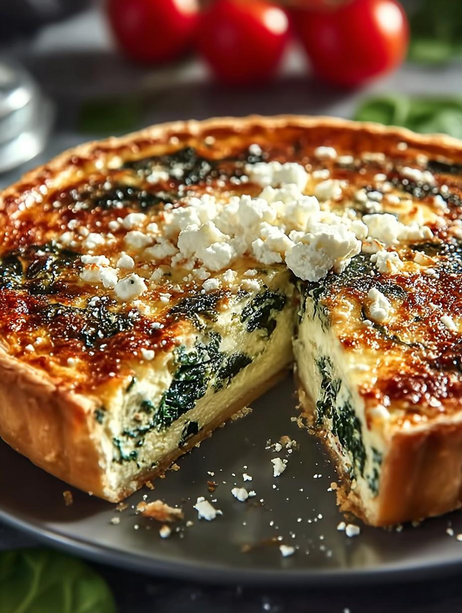 Perfect Spinach Feta Quiche: 8 Savory Reasons to Indulge - Spinach Feta Quiche - main visual representation
