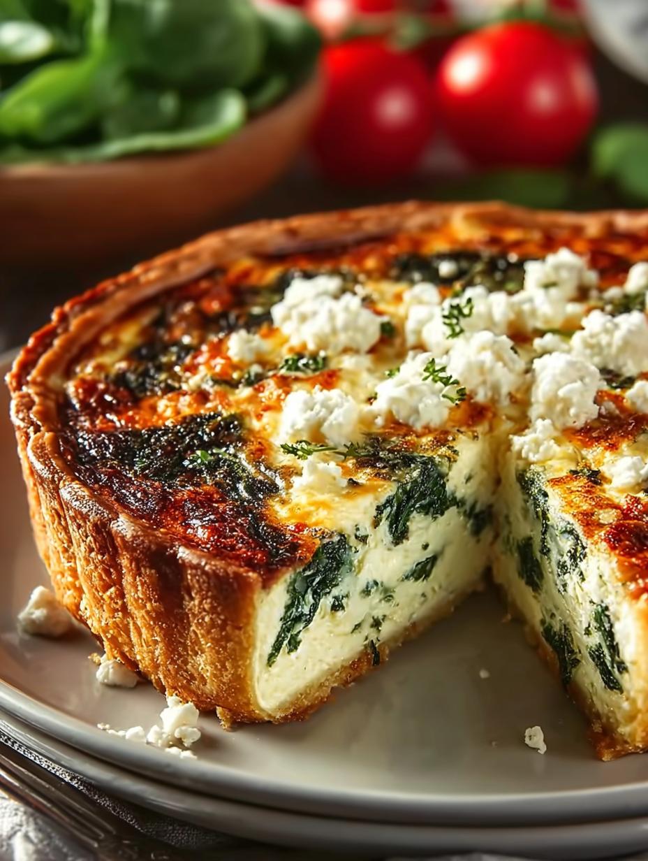 Perfect Spinach Feta Quiche: 8 Savory Reasons to Indulge - Spinach Feta Quiche - additional detail