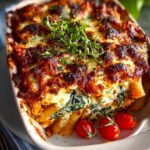 Spinach Ricotta Pasta Bake