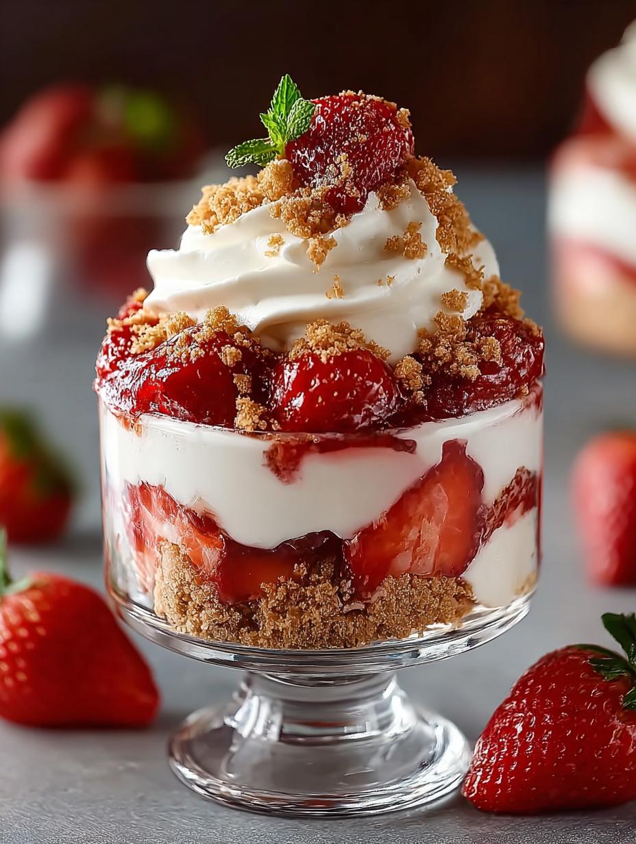 Strawberry Cheesecake Parfaits