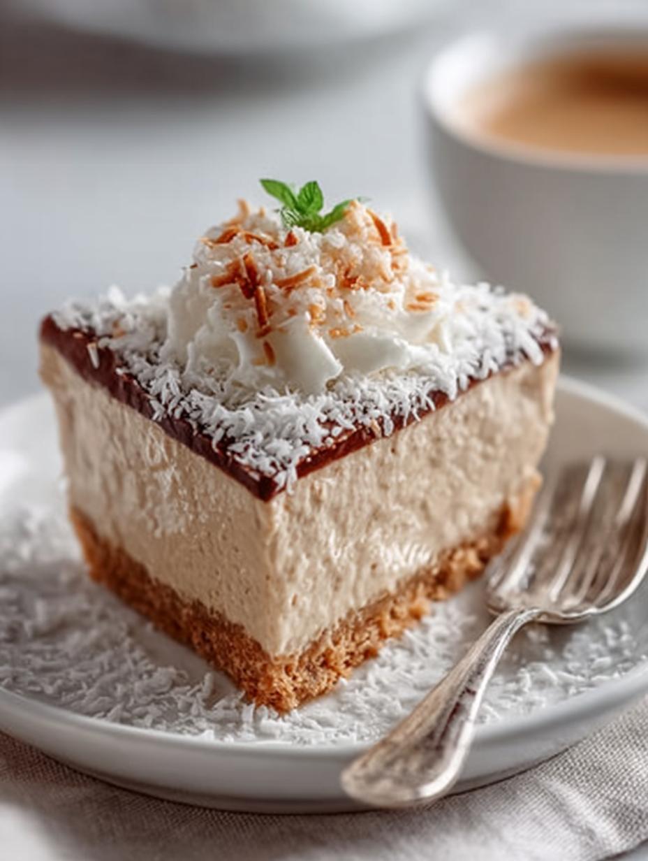 Sugar Free Coconut Mocha Cream Pie Delight - Sugar Free Coconut Mocha - main visual representation