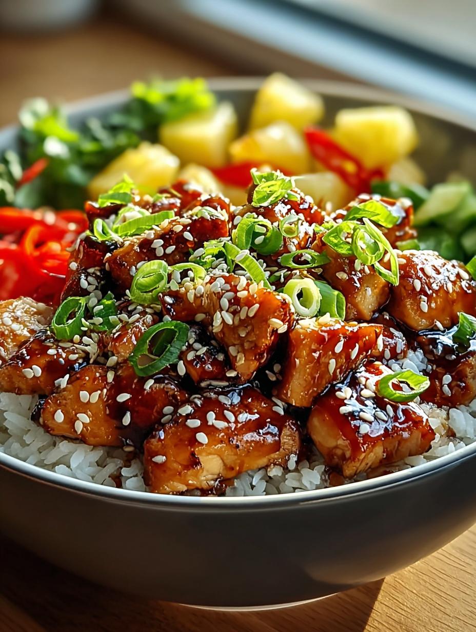 Teriyaki Pineapple Chicken Bowls: 7 Sweet Delights - Teriyaki Pineapple Chicken Bowls - main visual representation