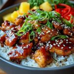 Teriyaki Pineapple Chicken Bowls