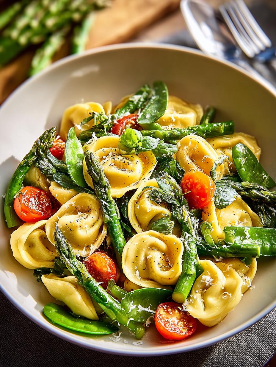 Vibrant Spring Tortellini Salad