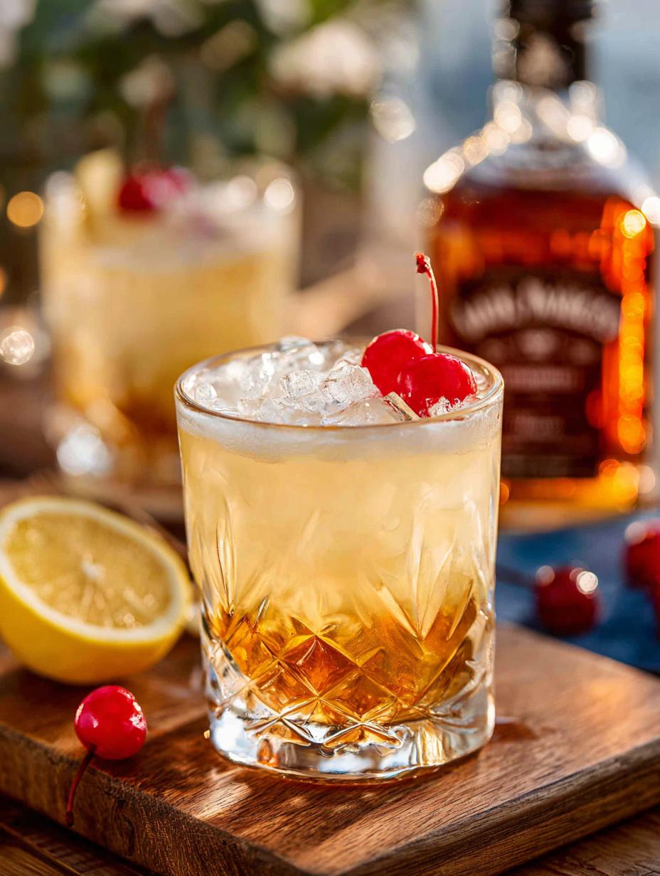 Whiskey Sour: 5 Secrets for a Perfectly Tangy Drink - Whiskey Sour - main visual representation