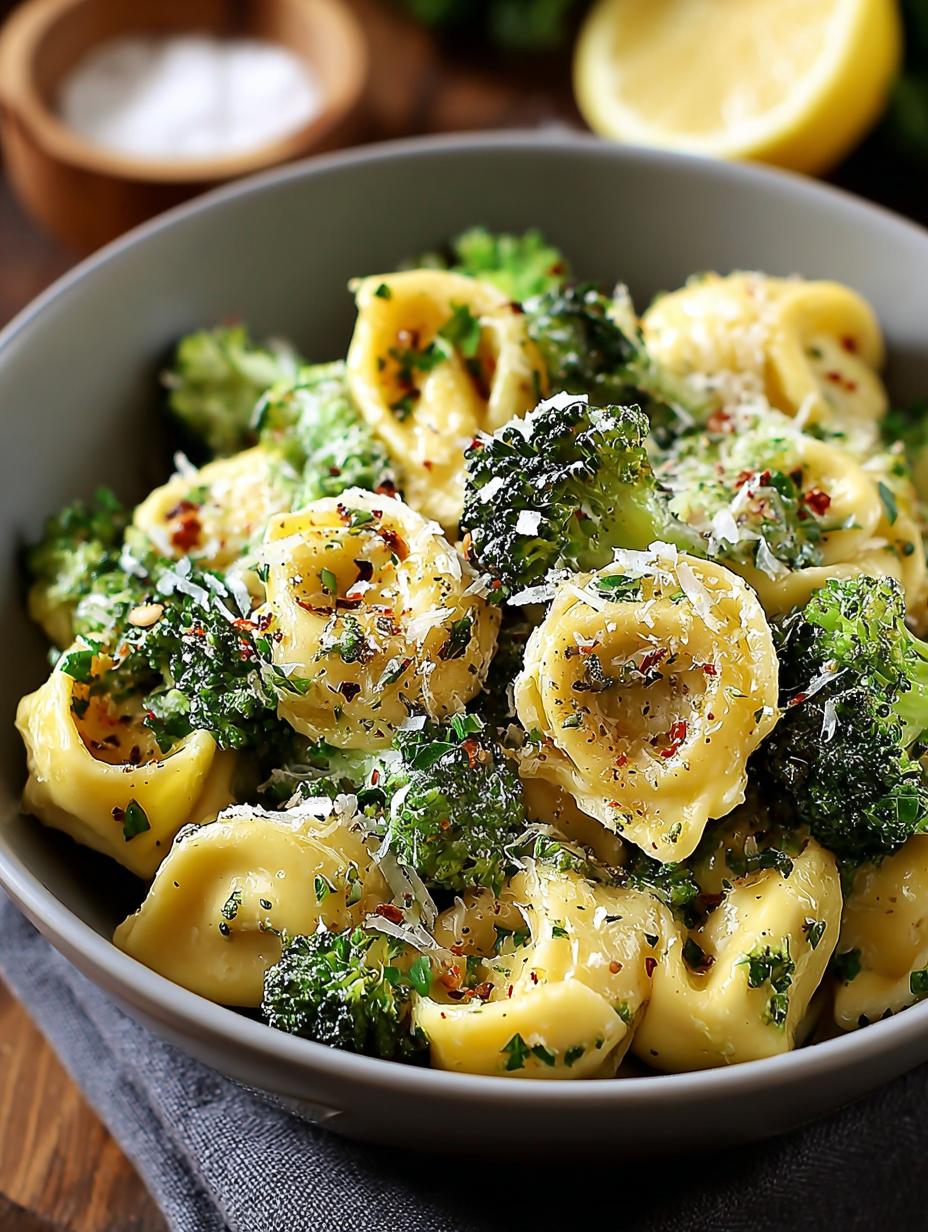 Zesty Lemon Broccoli Tortellini: 5 Savory Secrets - Zesty Lemon Broccoli Tortellini - main visual representation