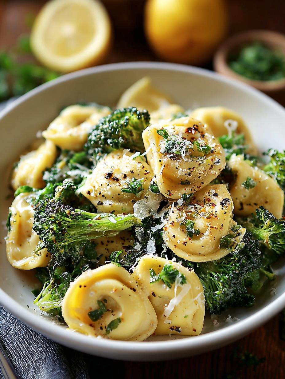 Zesty Lemon Broccoli Tortellini: 5 Savory Secrets - Zesty Lemon Broccoli Tortellini - additional detail
