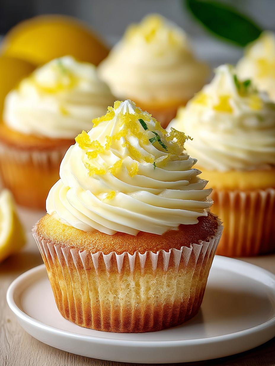 Zesty Lemon Cupcakes: 5 Ways to Brighten Your Day - Zesty Lemon Cupcakes Pick - main visual representation