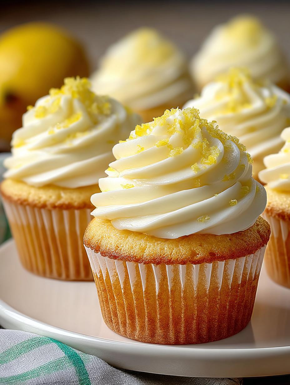 Zesty Lemon Cupcakes: 5 Ways to Brighten Your Day - Zesty Lemon Cupcakes Pick - additional detail
