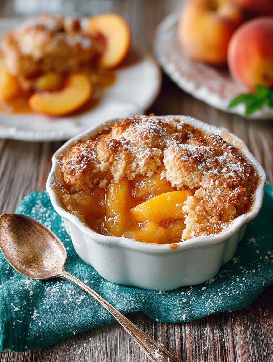 #comment 13462: The Best Southern Peach Cobbler Recipe - #comment 13462 - additional detail