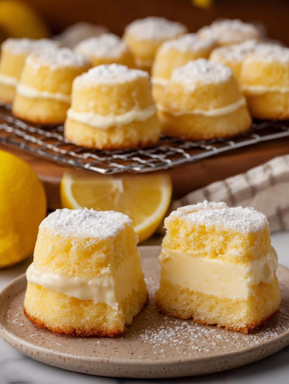 Lemon Drop Cakes: 20-Minute Sweet Citrus Delight - ?utm Source=rss&utm Medium=rss&utm Campaign=lemon - additional detail