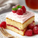 Almond Cake with Raspberry