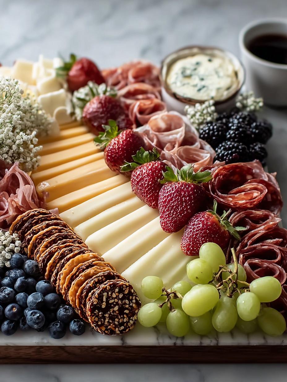 American Flag Charcuterie Board: 7 Festive Ideas - American Flag Charcuterie Board - main visual representation