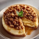 Apple Crumble Cheesecake