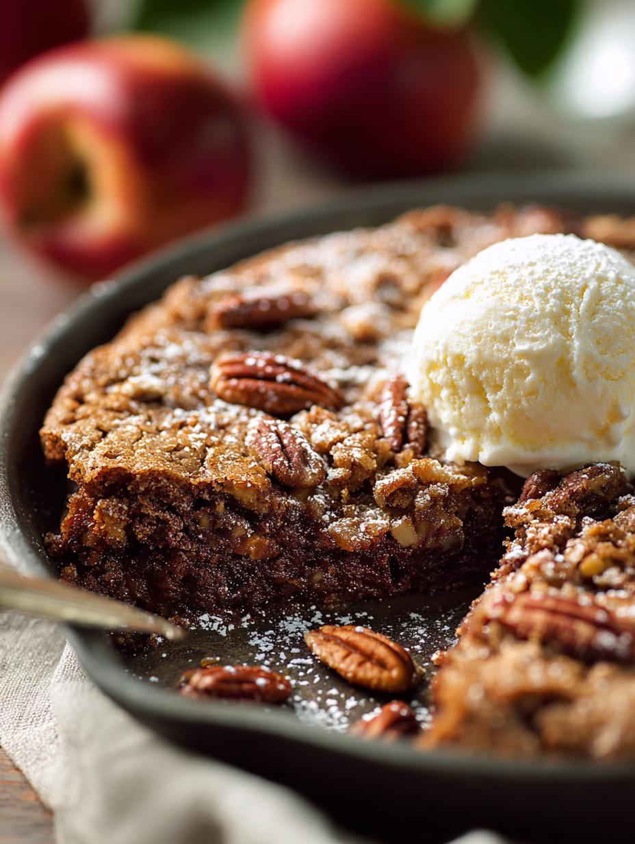 Apple Pecan Skillet Brownie: 5 Irresistible Tips - Apple Pecan Skillet Brownie - main visual representation