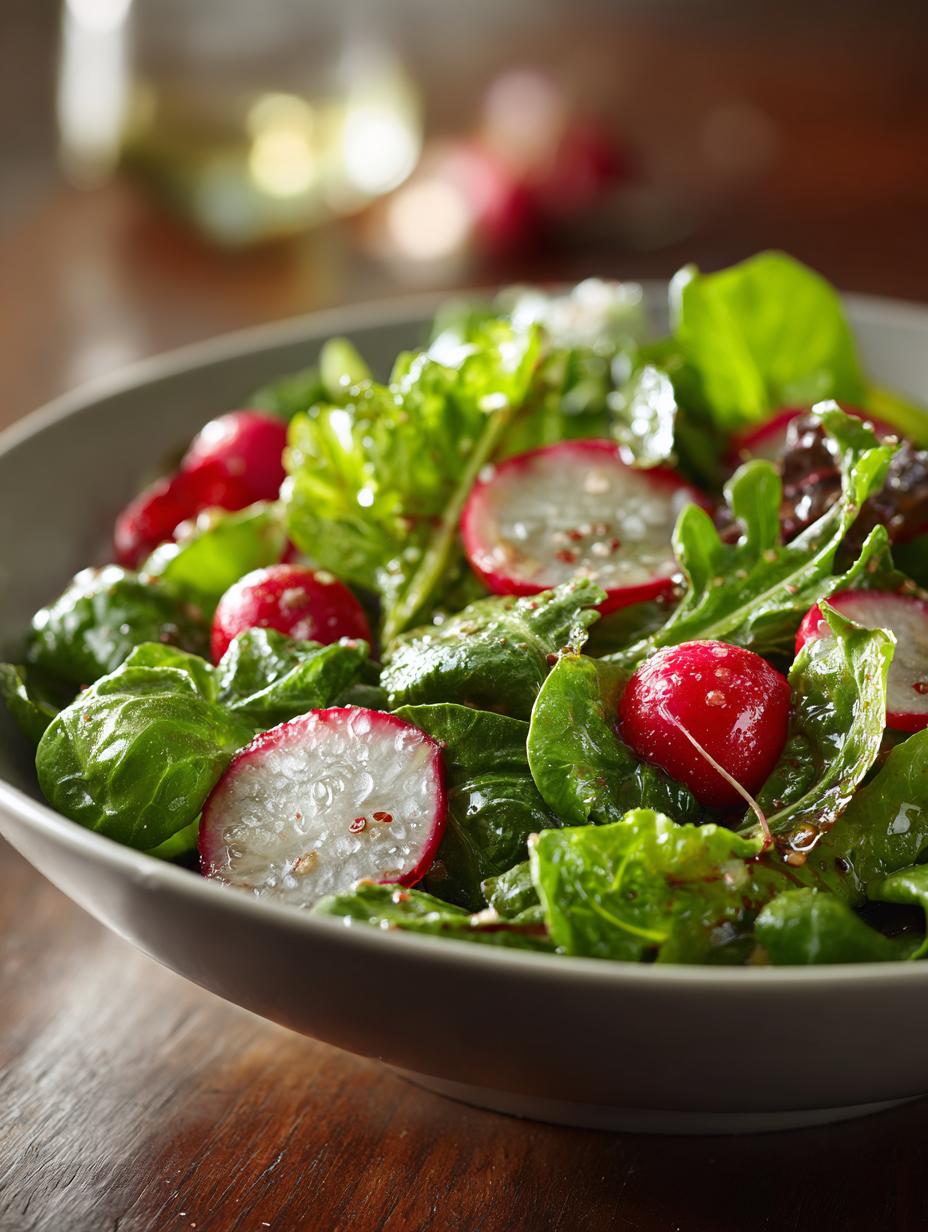 Arugula Radish Lemon Vinaigrette: 5 Zesty Secrets - Arugula Radish Lemon Vinaigrette - main visual representation