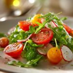 Arugula Radish Lemon Vinaigrette