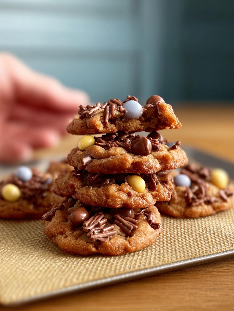 Bake Birds Nest Cookies