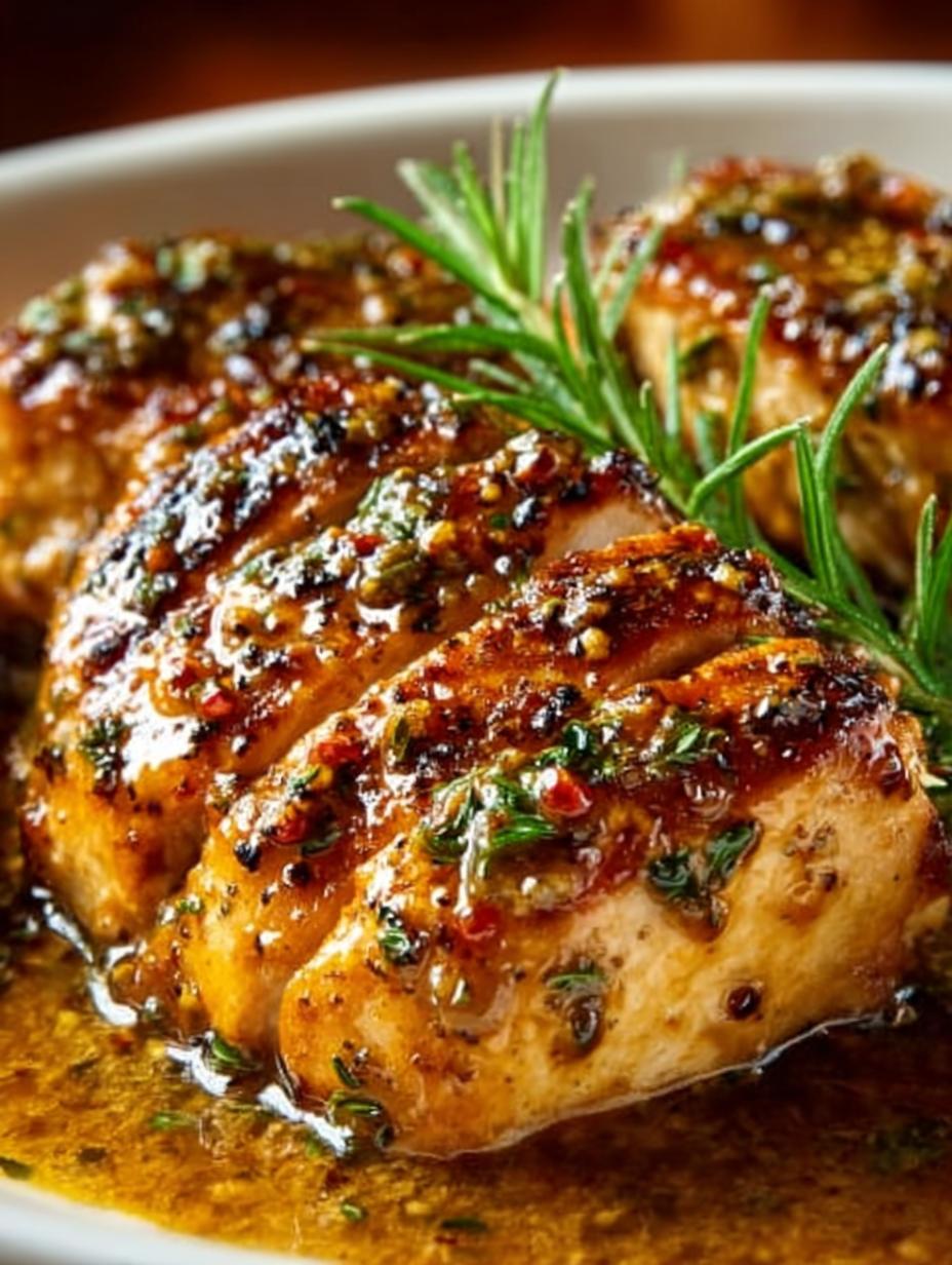 Baked Honey Mustard Chicken: 5 Simple Steps to Bliss - Baked Honey Mustard Chicken - main visual representation