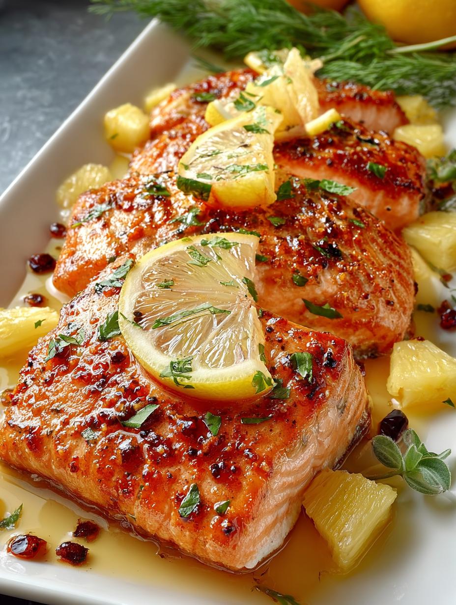 Baked Pineapple Salmon: 5 Steps to a Flavorful Delight - Baked Pineapple Salmon - main visual representation