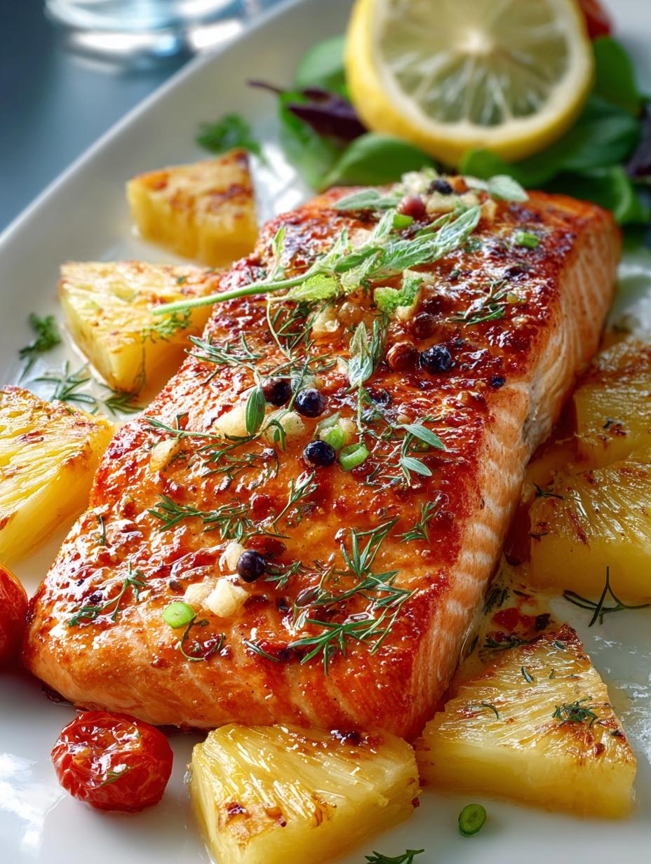 Baked Pineapple Salmon: 5 Steps to a Flavorful Delight - Baked Pineapple Salmon - additional detail