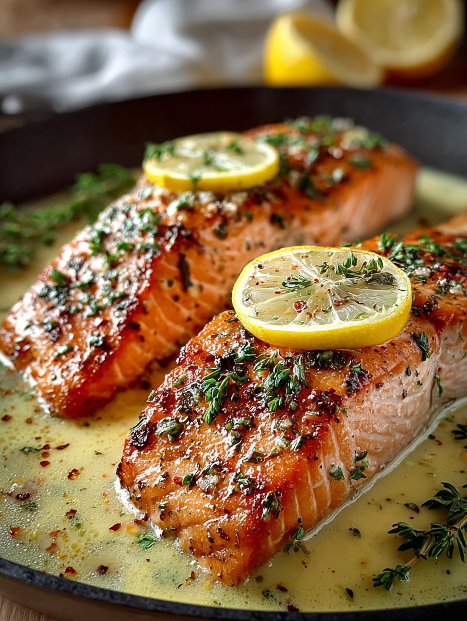 Baked Salmon with Lemon