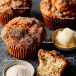 Banana Bread Crumb Muffins