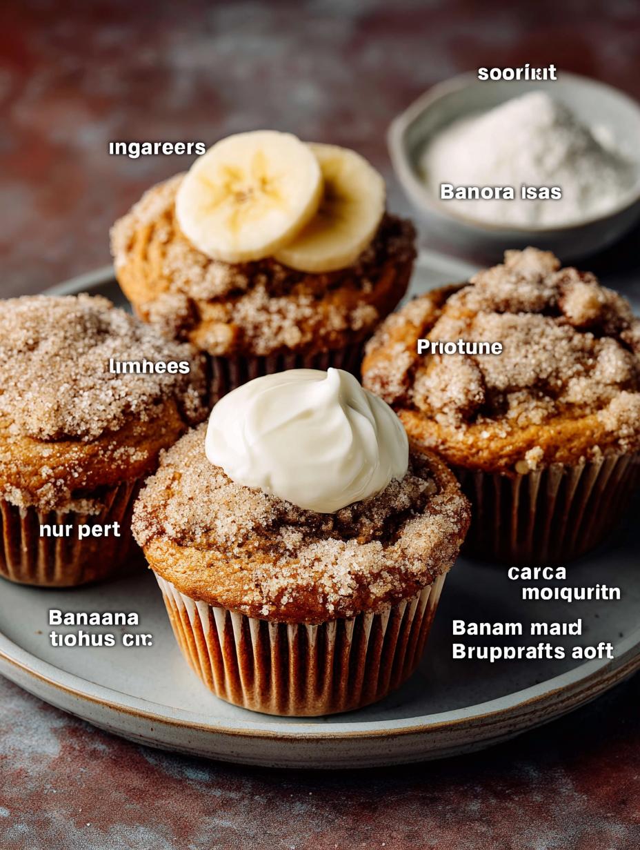 Banana Bread Crumb Muffins: 5 Ways to Delight Your Day - Banana Bread Crumb Muffins - additional detail