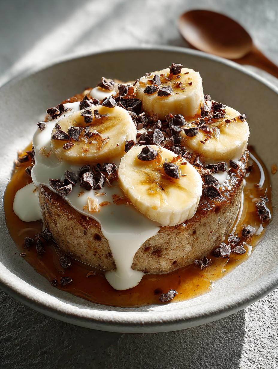 Banana Bread Pancake Bowls