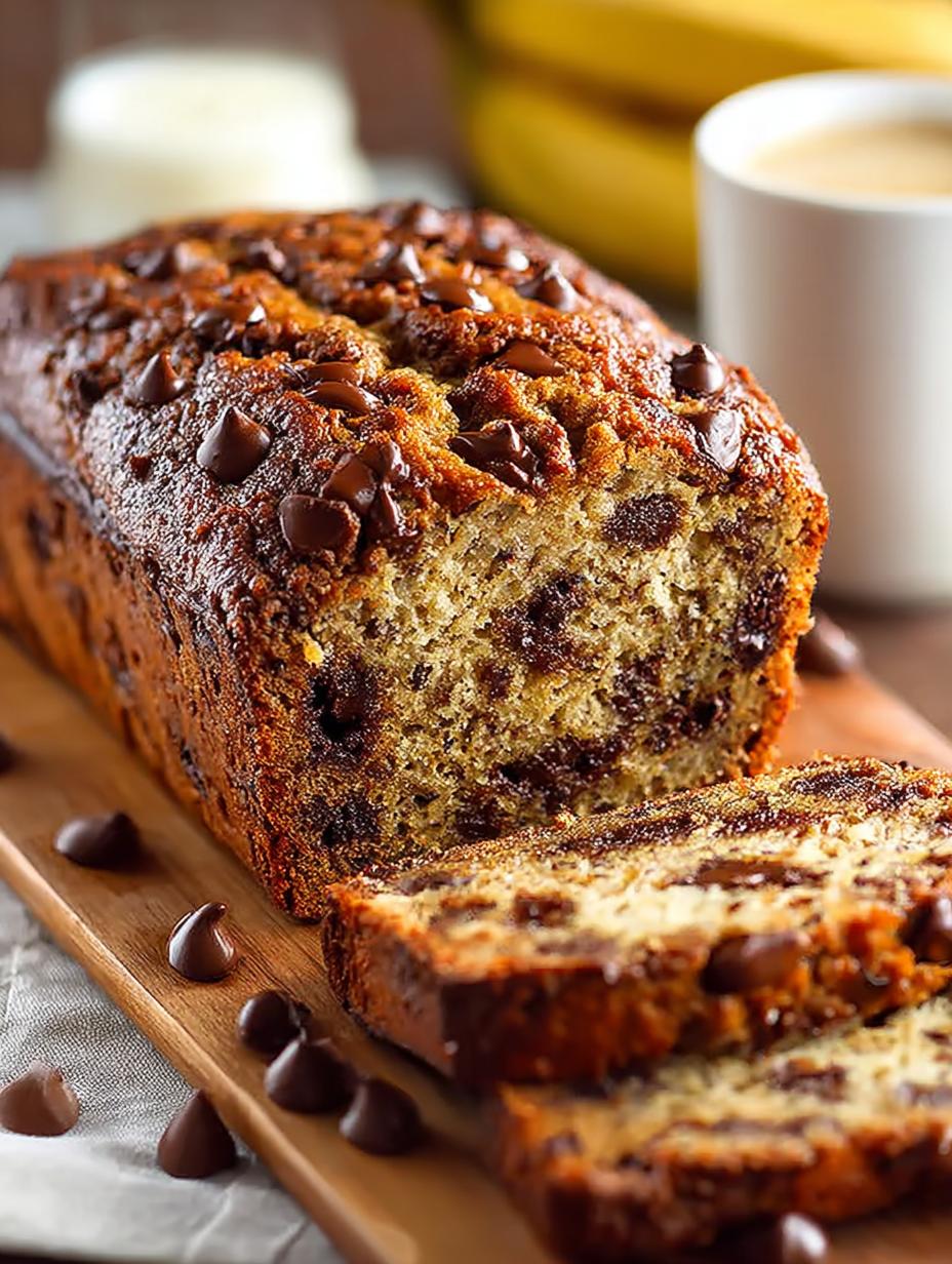 Banana Chocolate Chip Bread: 5 Ways to Indulge - Banana Chocolate Chip Bread - additional detail