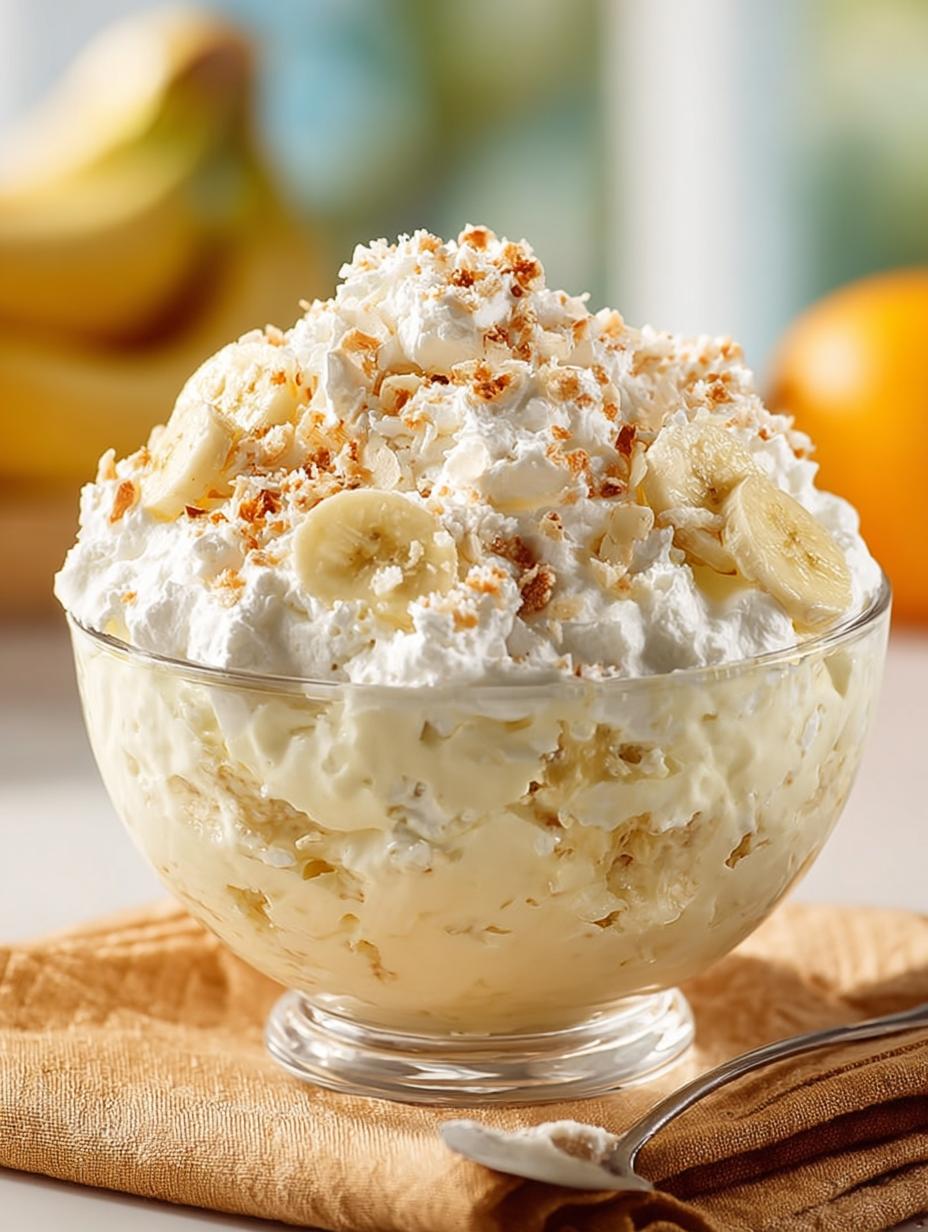 Banana Pudding Fluff Salad: 5 Deliciously Creamy Ways - Banana Pudding Fluff Salad - additional detail