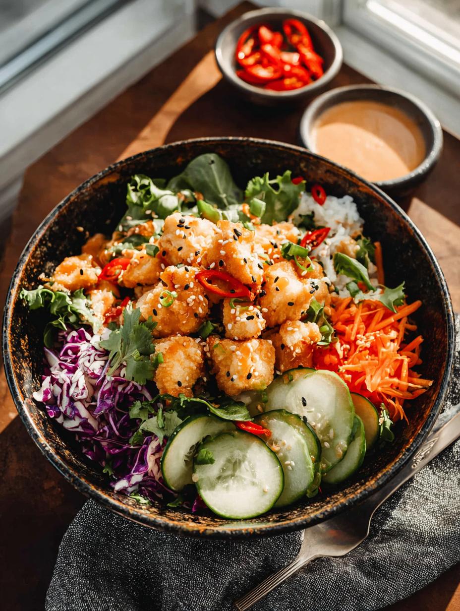 Bang Bang Chicken Bowls