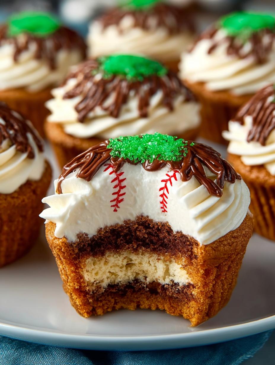 Baseball Cupcakes: 5 Fun Ideas for Your Party - Baseball Cupcakes - main visual representation