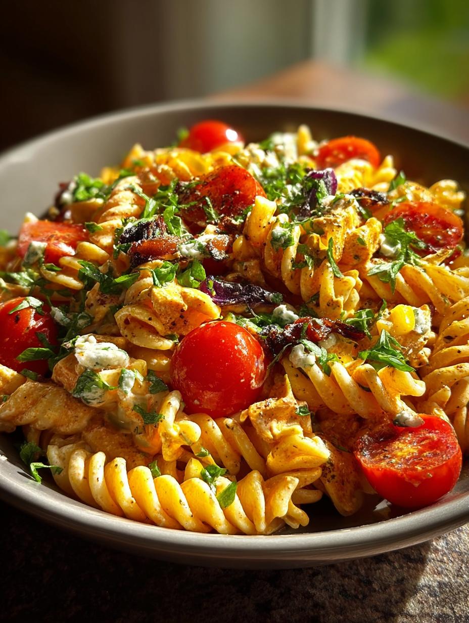 BBQ Ranch Pasta Salad: 7 Irresistible Flavor Boosts - Bbq Ranch Pasta Salad - main visual representation