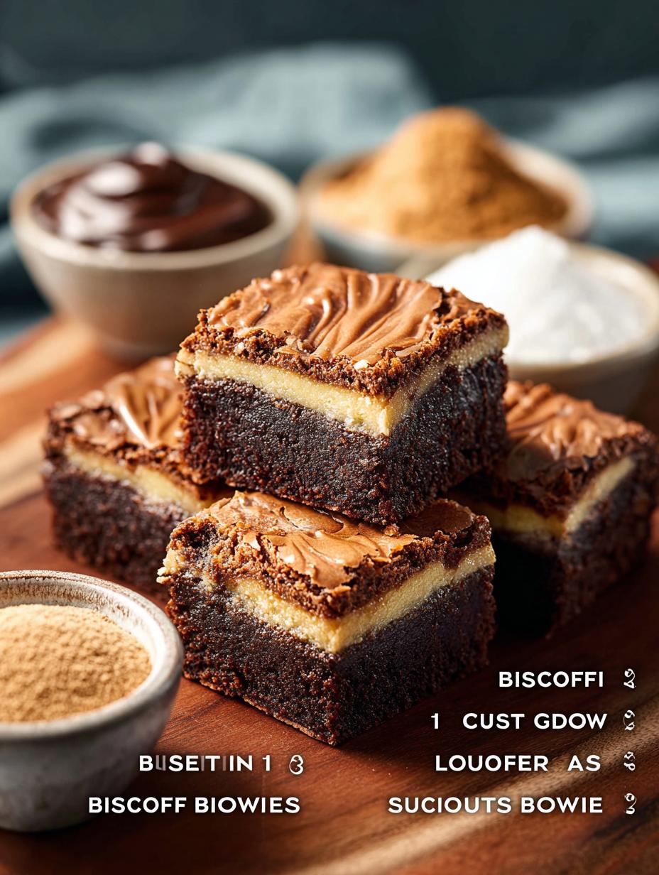 Biscoff Butter Brownies: 7 Irresistible Ways to Indulge - Biscoff Butter Brownies - additional detail