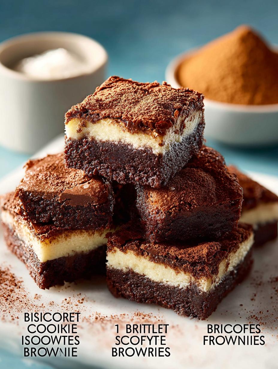 Biscoff Butter Brownies