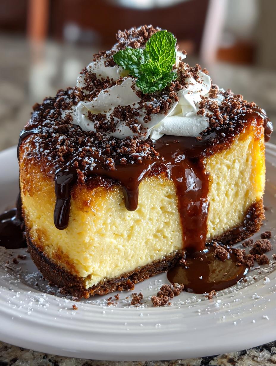 Boston Cream Pie Cheesecake: 5 Layers of Delight - Boston Cream Pie Cheesecake - additional detail
