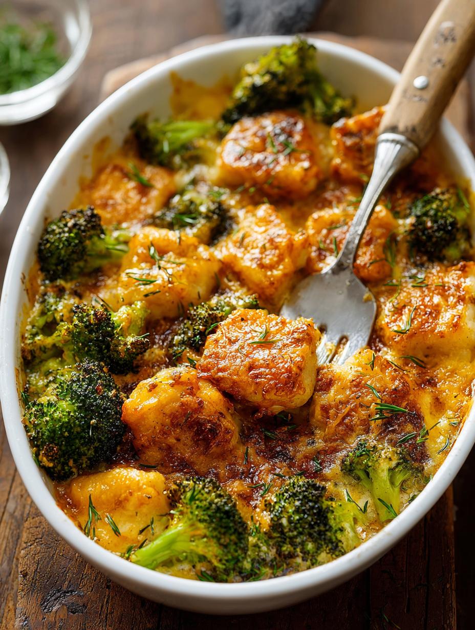 Broccoli Cheddar Chicken Gnocchi