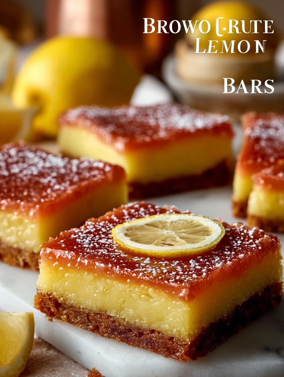 Brown Butter Lemon Bars: 7 Zesty Delights Await - Brown Butter Lemon Bars - main visual representation