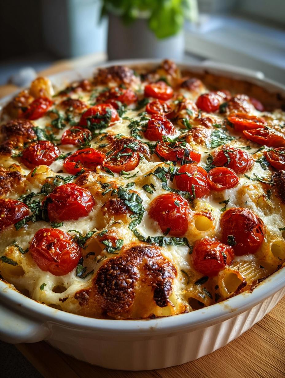 Caprese Pasta Bake: 5 Delicious Ways to Savor It 4 Caprese Pasta Bake: 5 Delicious Ways to Savor It - Caprese Pasta Bake - main visual representation