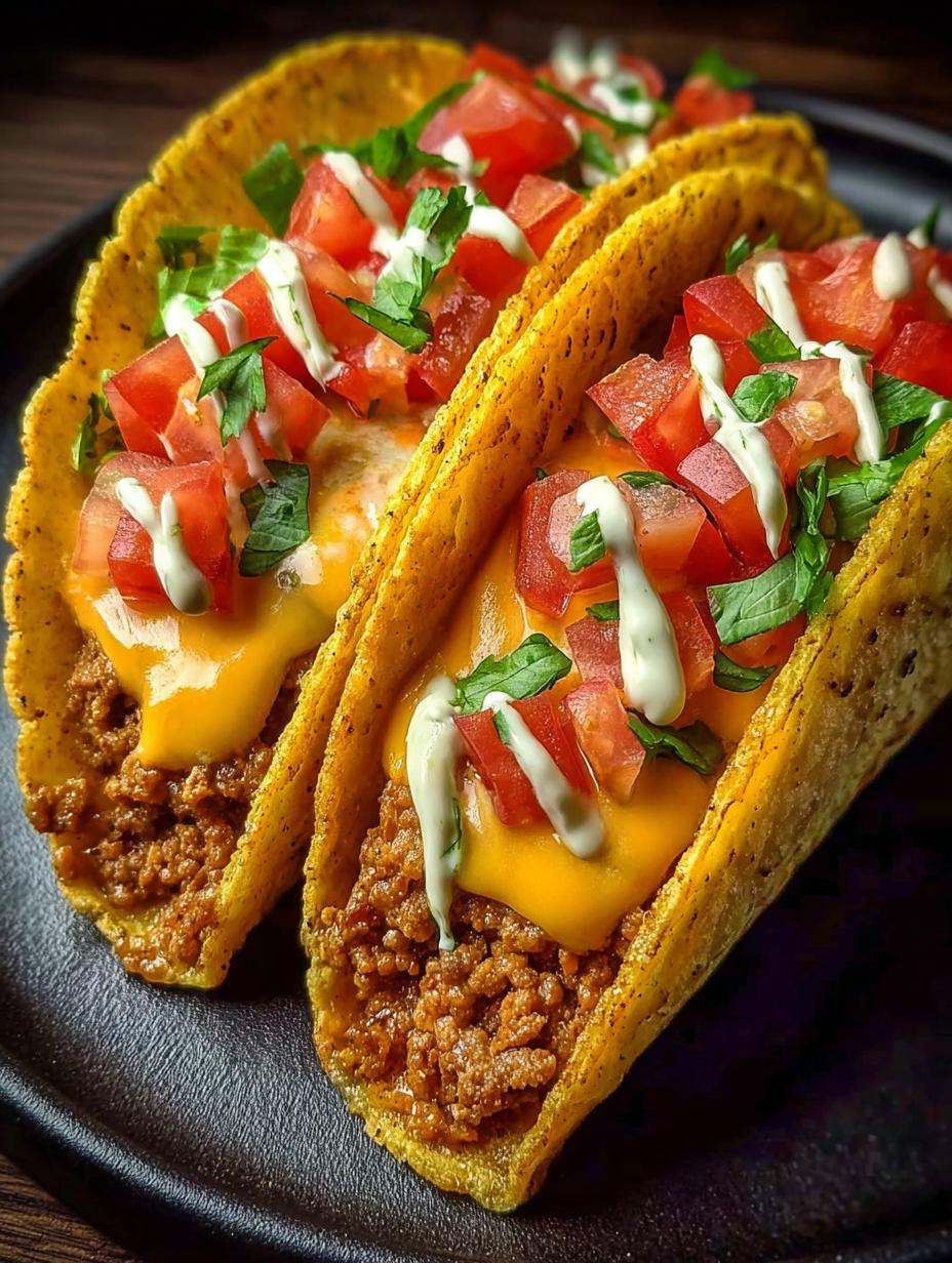 Cheesy Rotel Tacos Flavor