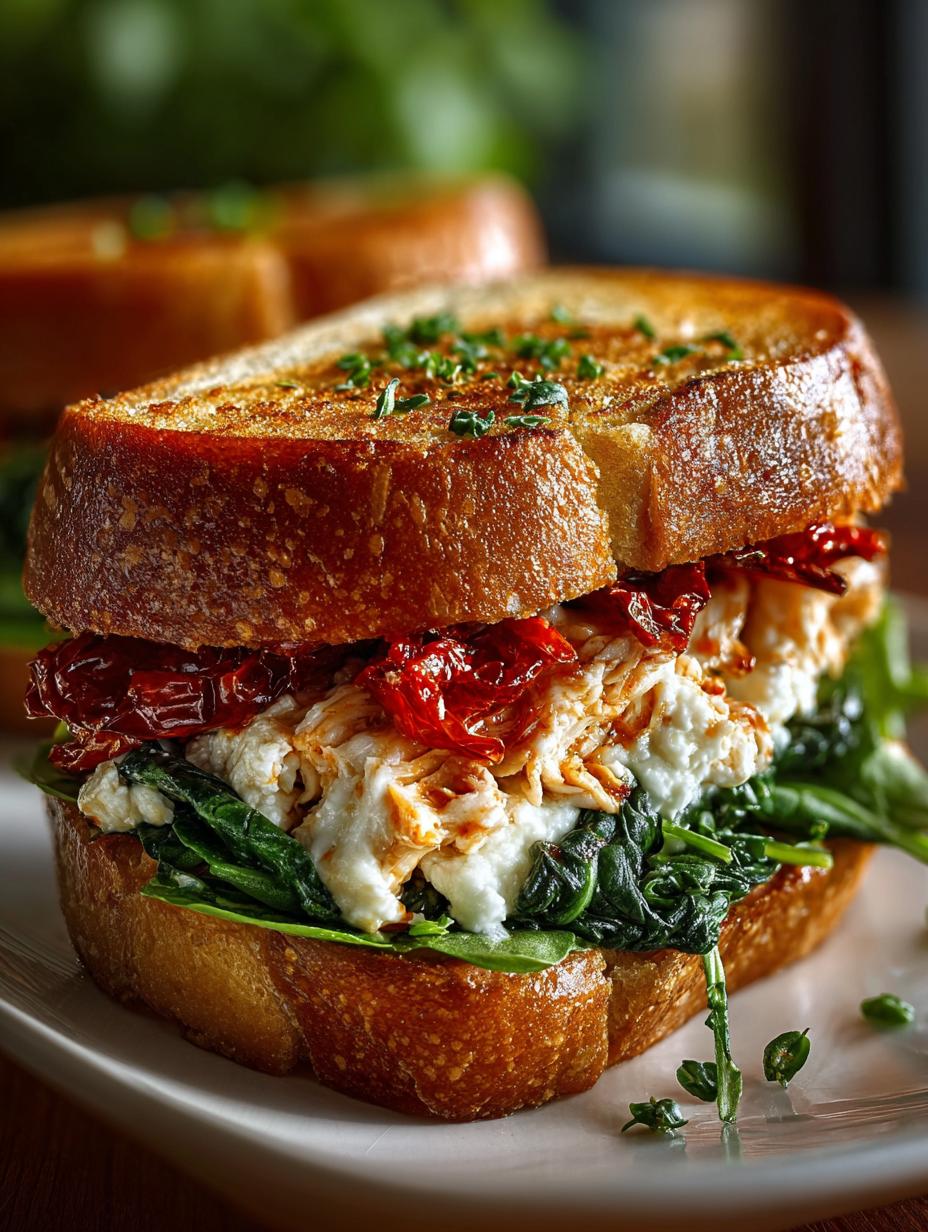 Chicken Garlic Sandwich