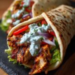 Chicken Gyro Wraps Greek