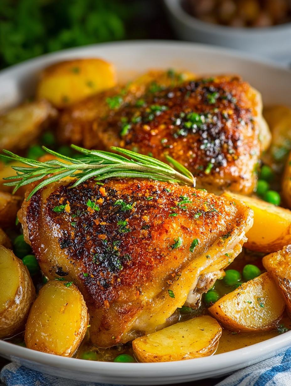 Chicken Vesuvio