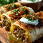 Chili Verde Hatch Burritos