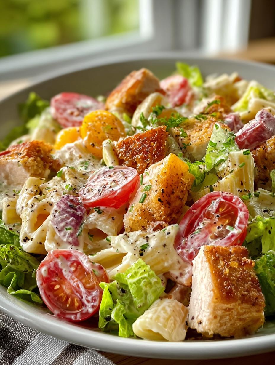 Club Sandwich Pasta Salad: 7 Tasty Twists to Try - Club Sandwich Pasta Salad - additional detail