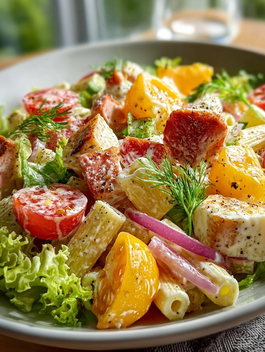 Club Sandwich Pasta Salad