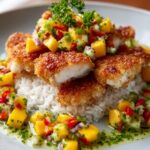 Coconut Chicken with Mango