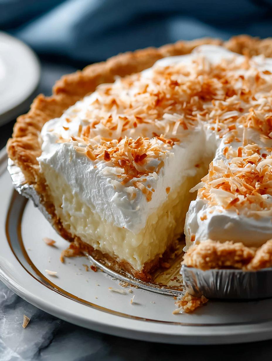 Coconut Cream Pie: 5 Secrets to Pure Bliss - Coconut Cream Pie - additional detail